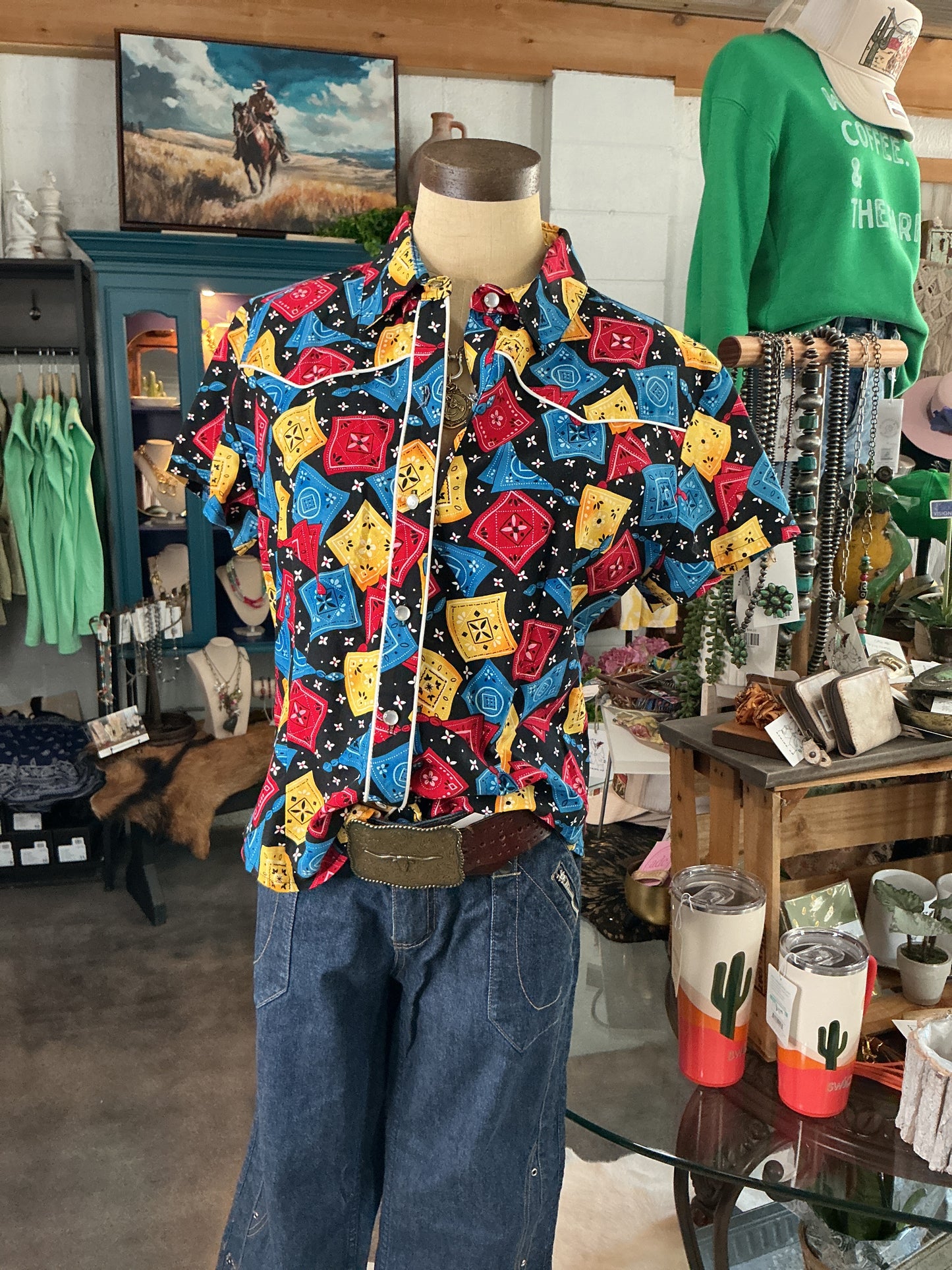 Bandana Button up