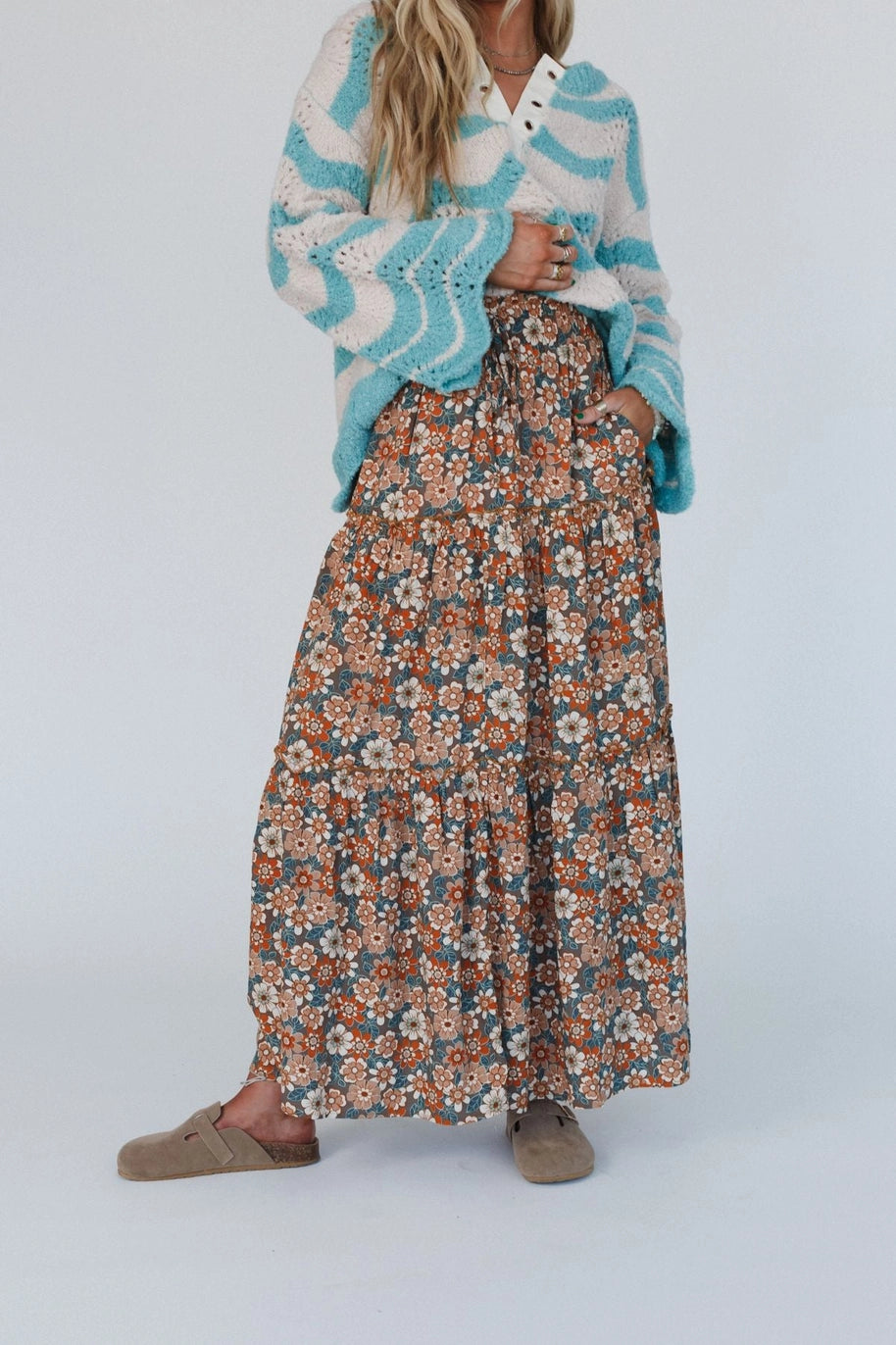Daisy Rain- Maxi Skirt