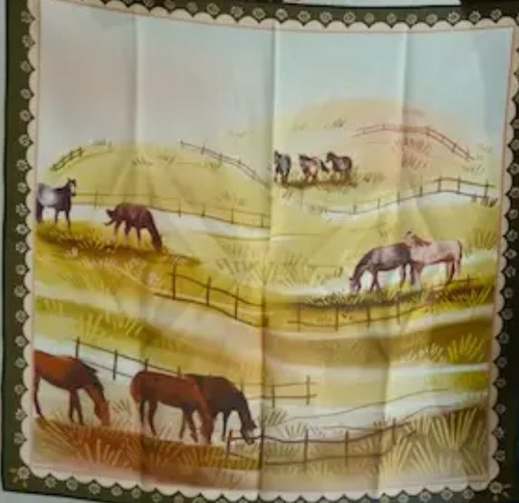 Grazing Pasture Wild Rag 26x26