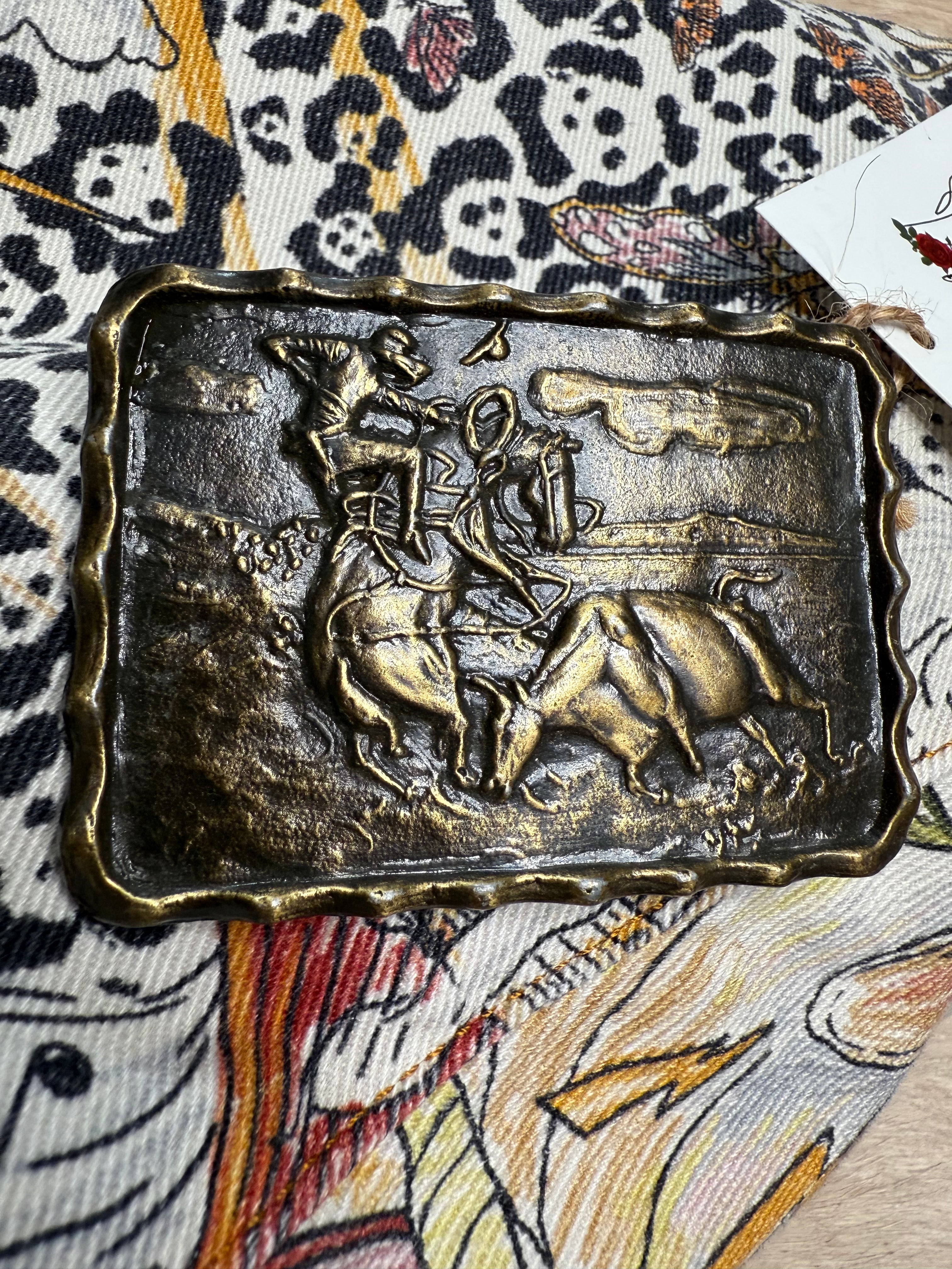 Old Pawn Cowboy Buckle