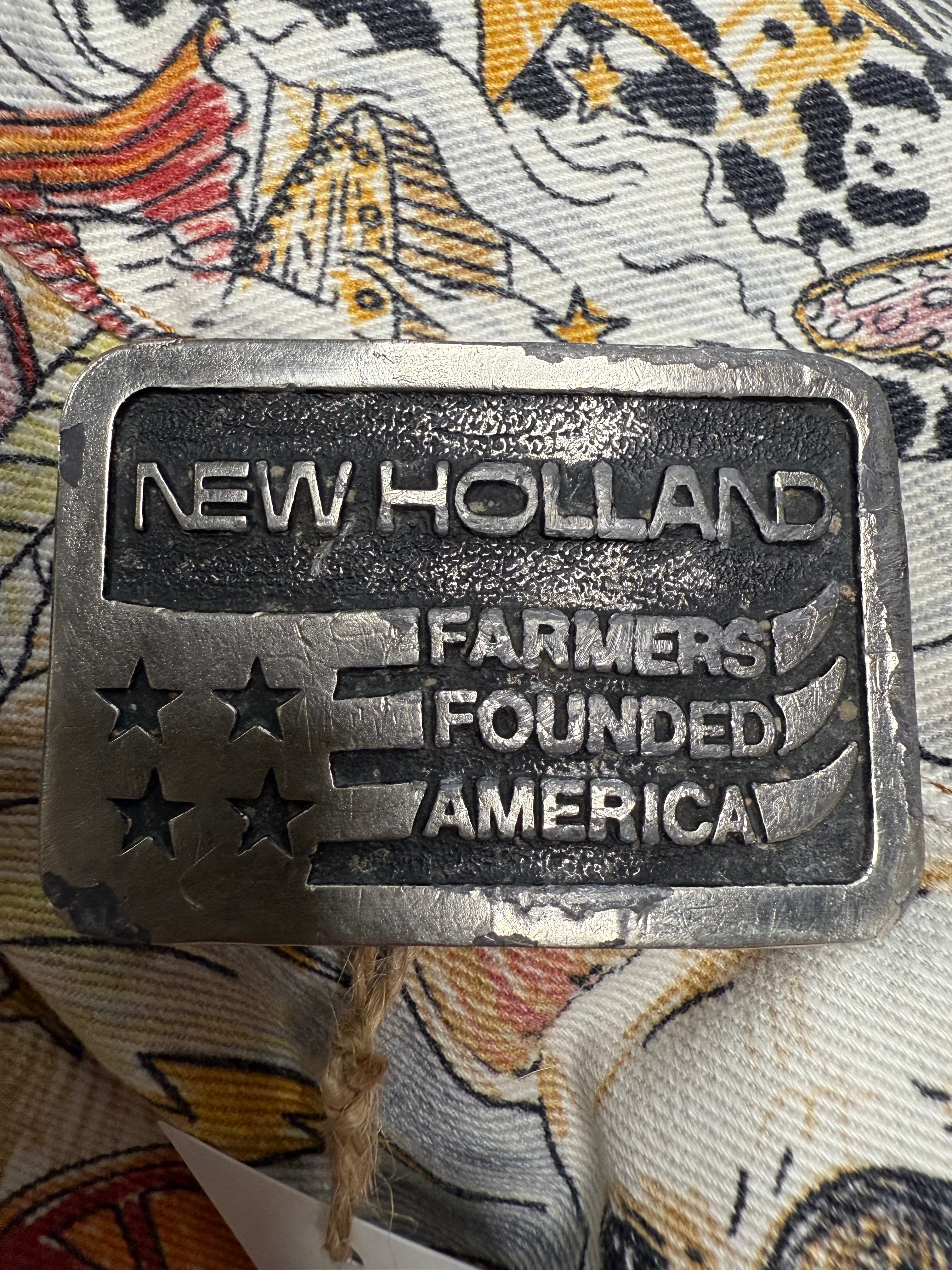 Old Pawn Farmer Buckle