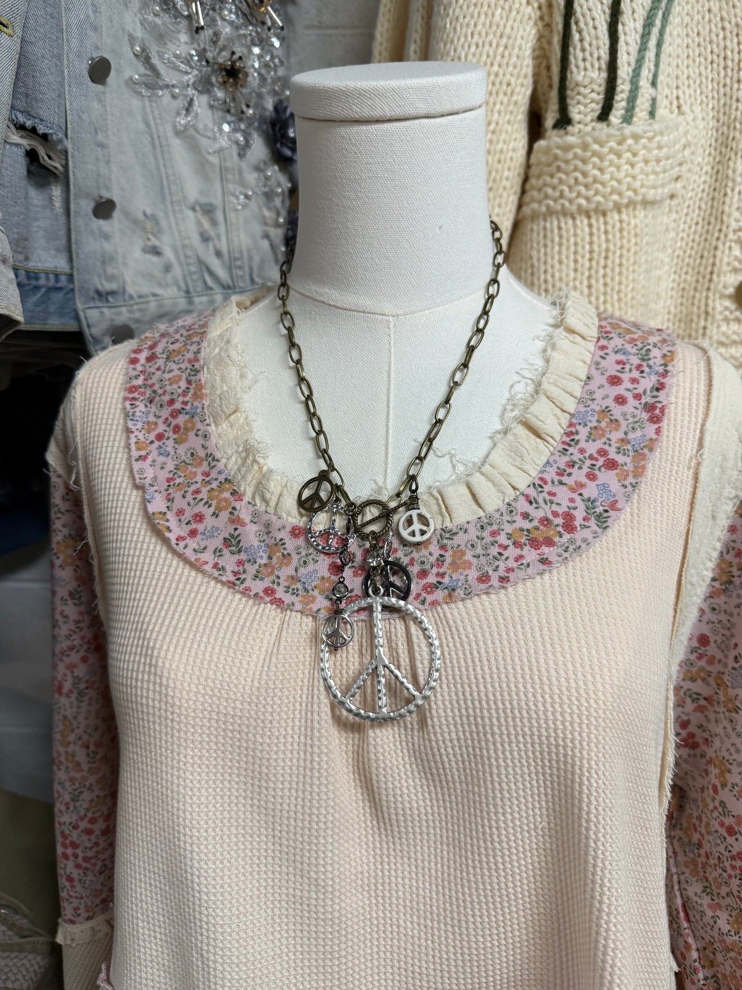 Gypsy Peace 20inch Necklace