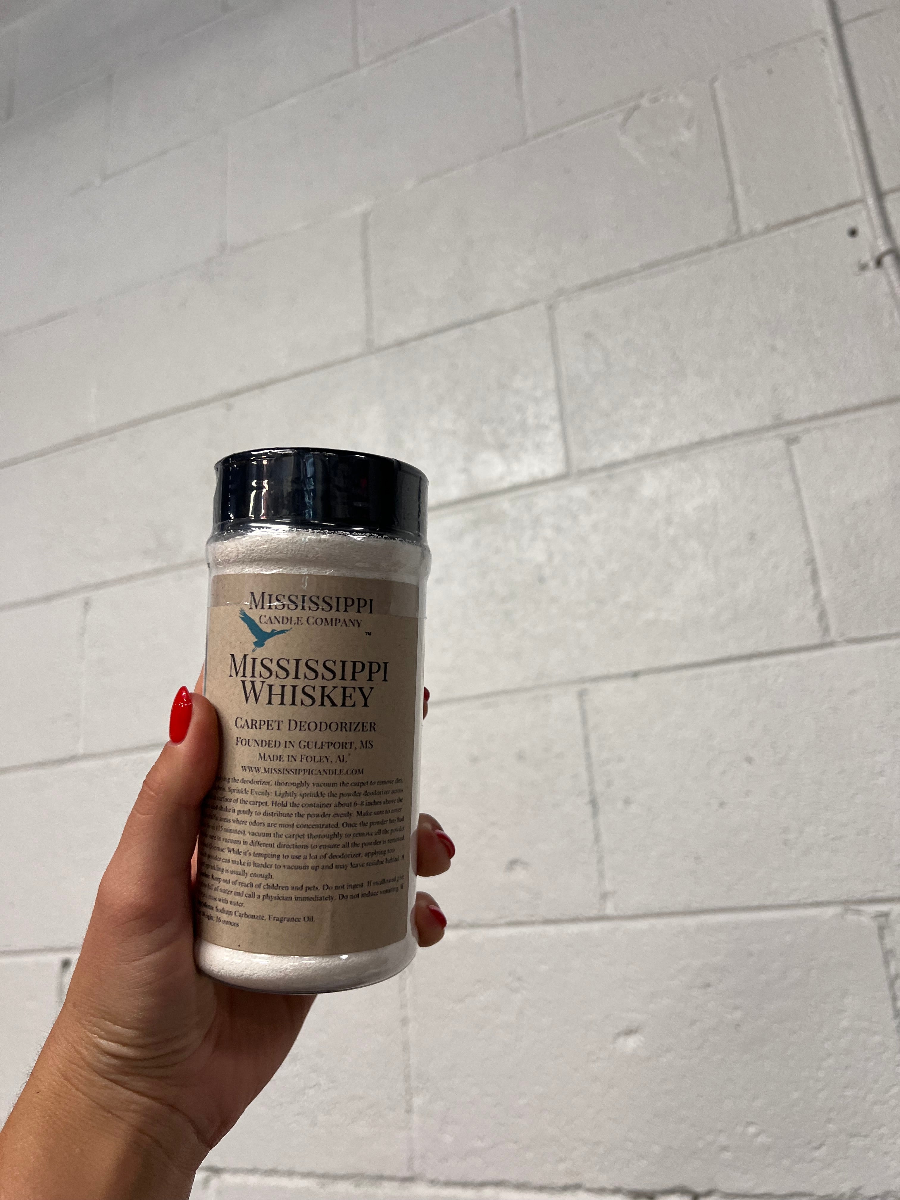 Mississippi Whiskey- Carpet Deodorizer