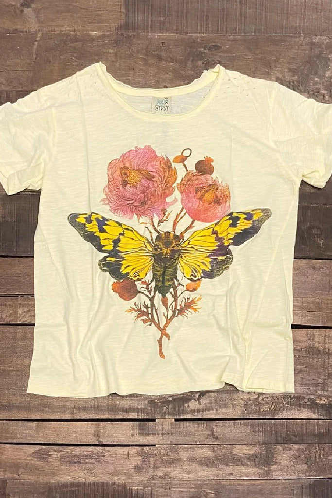 Moon Dance Tee- Flutter By