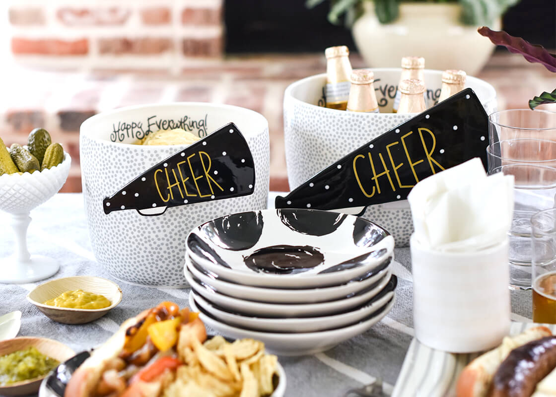 Happy Everything- Mini Cheer Megaphone Attachment