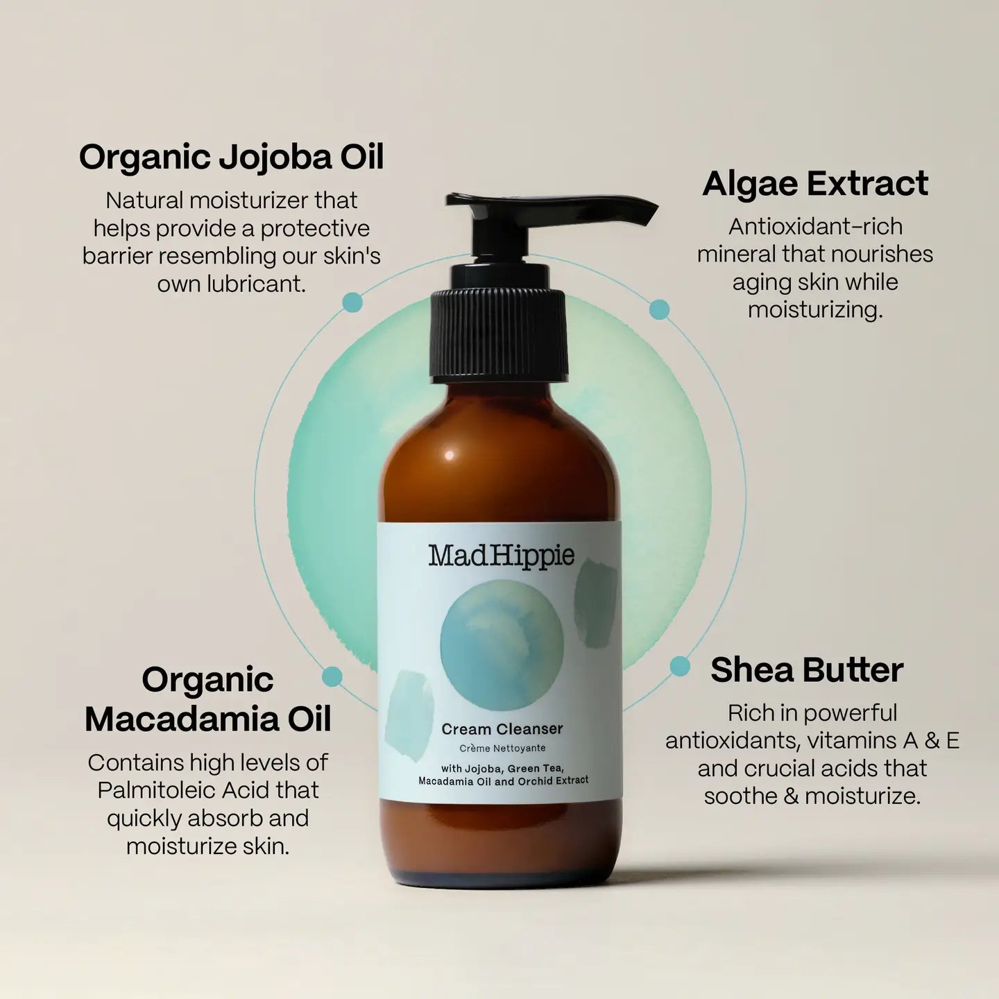 Mad Hippie- Cream Cleanser