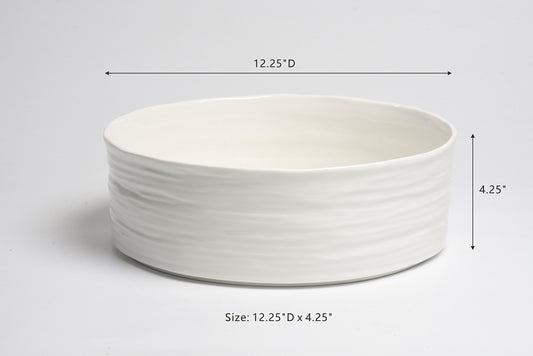 Extra Large Bowl- Le Blanc