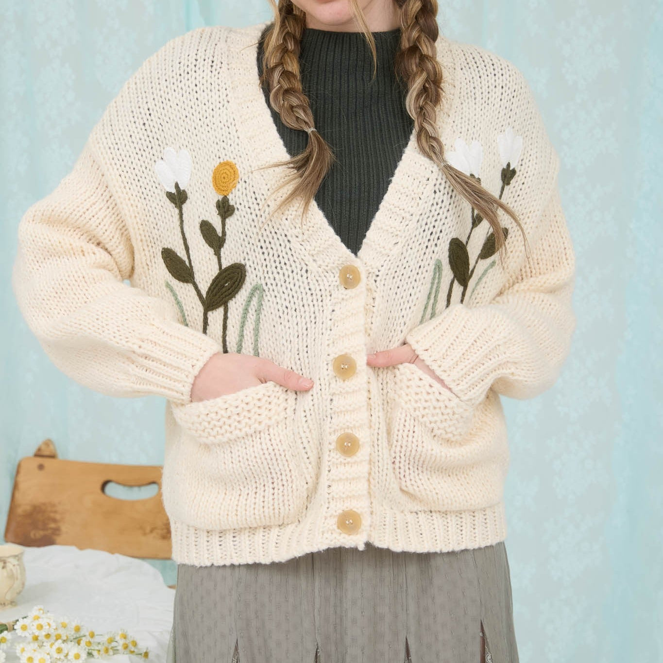 Bloom Stitch Cardigan