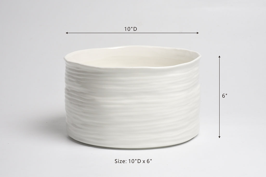 Large Bowl- Le Blanc