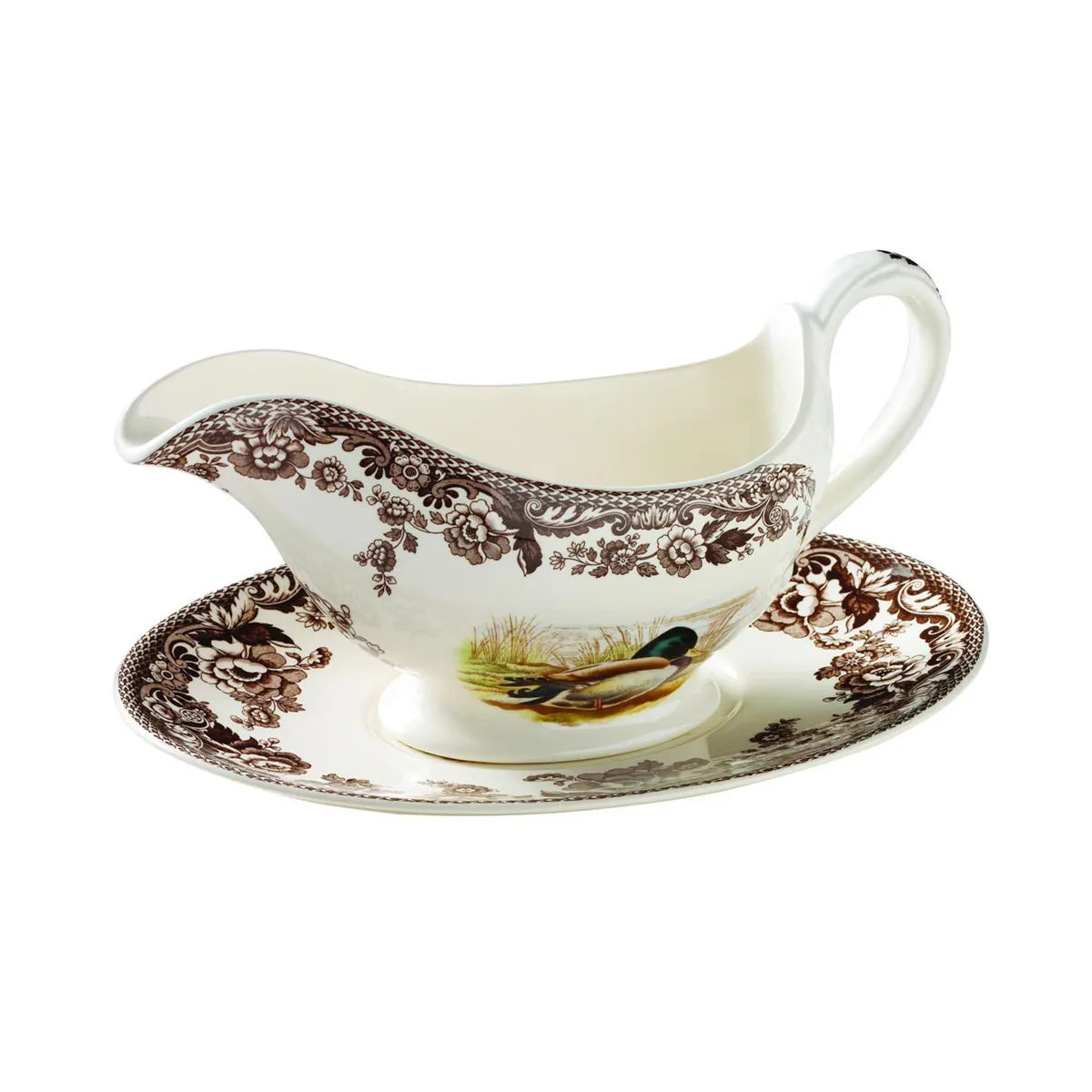 Woodland Sauce Boat & Stand