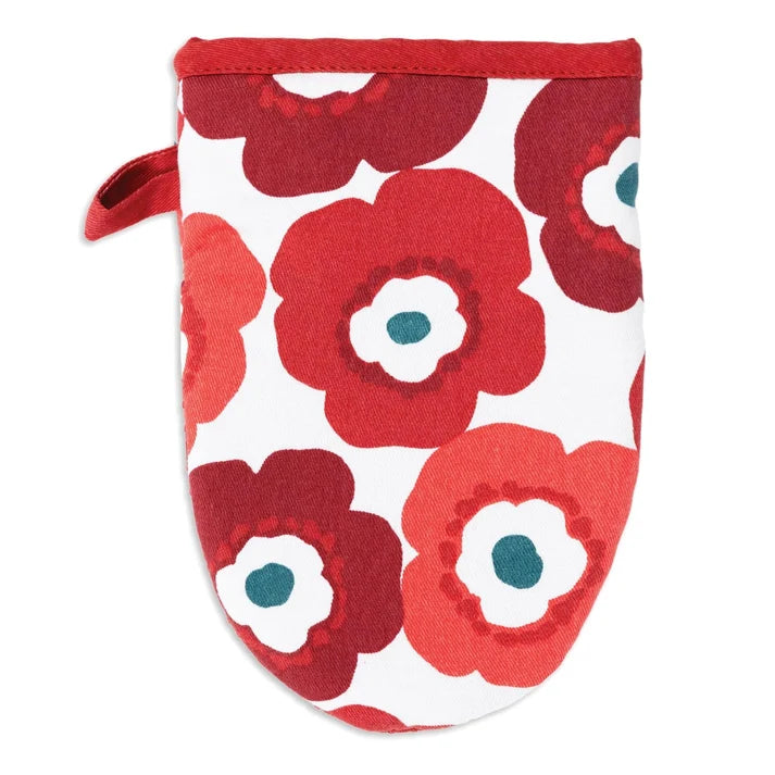 Poppy Fields Mini Mitt