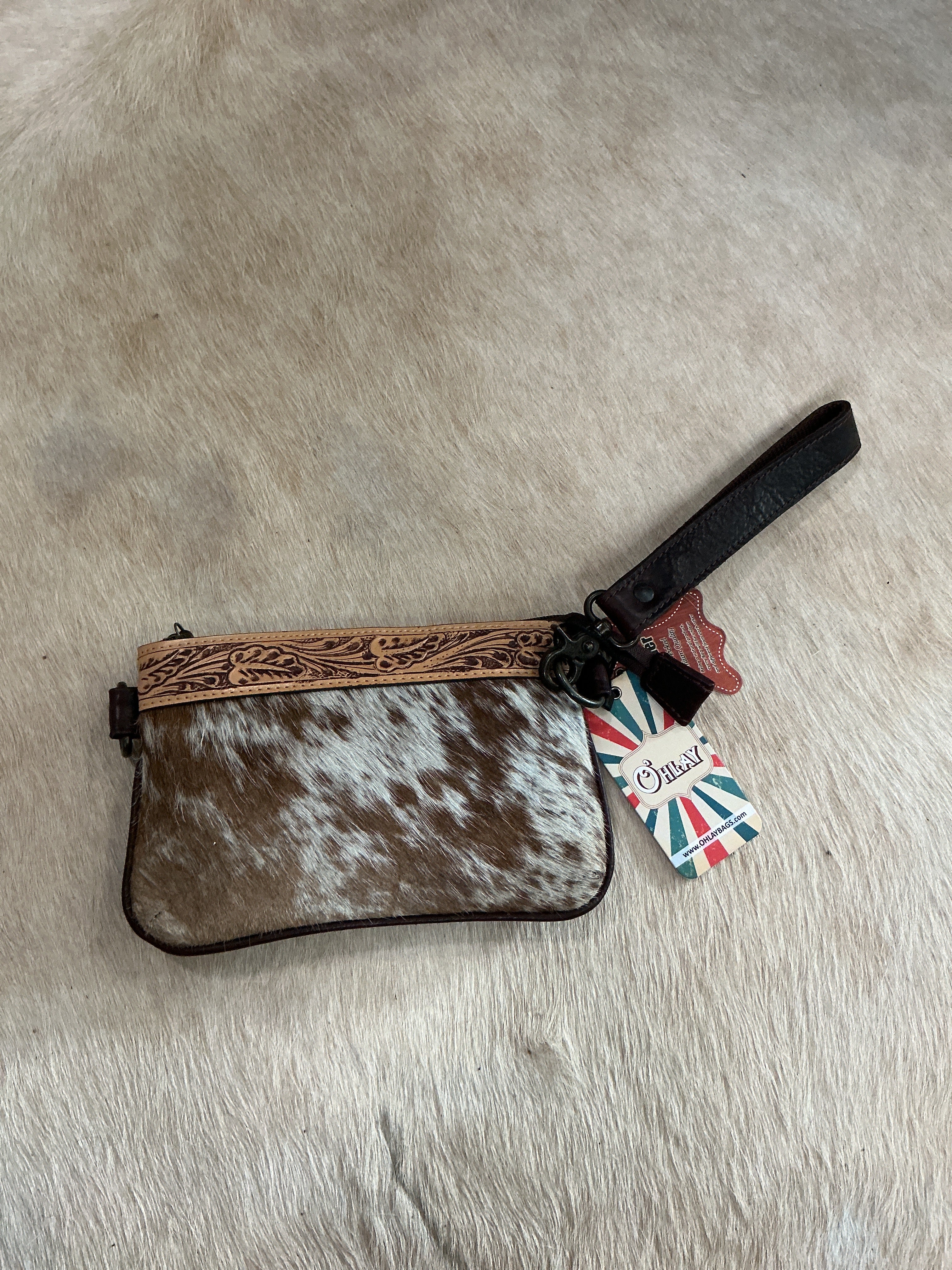Tooled wristlet