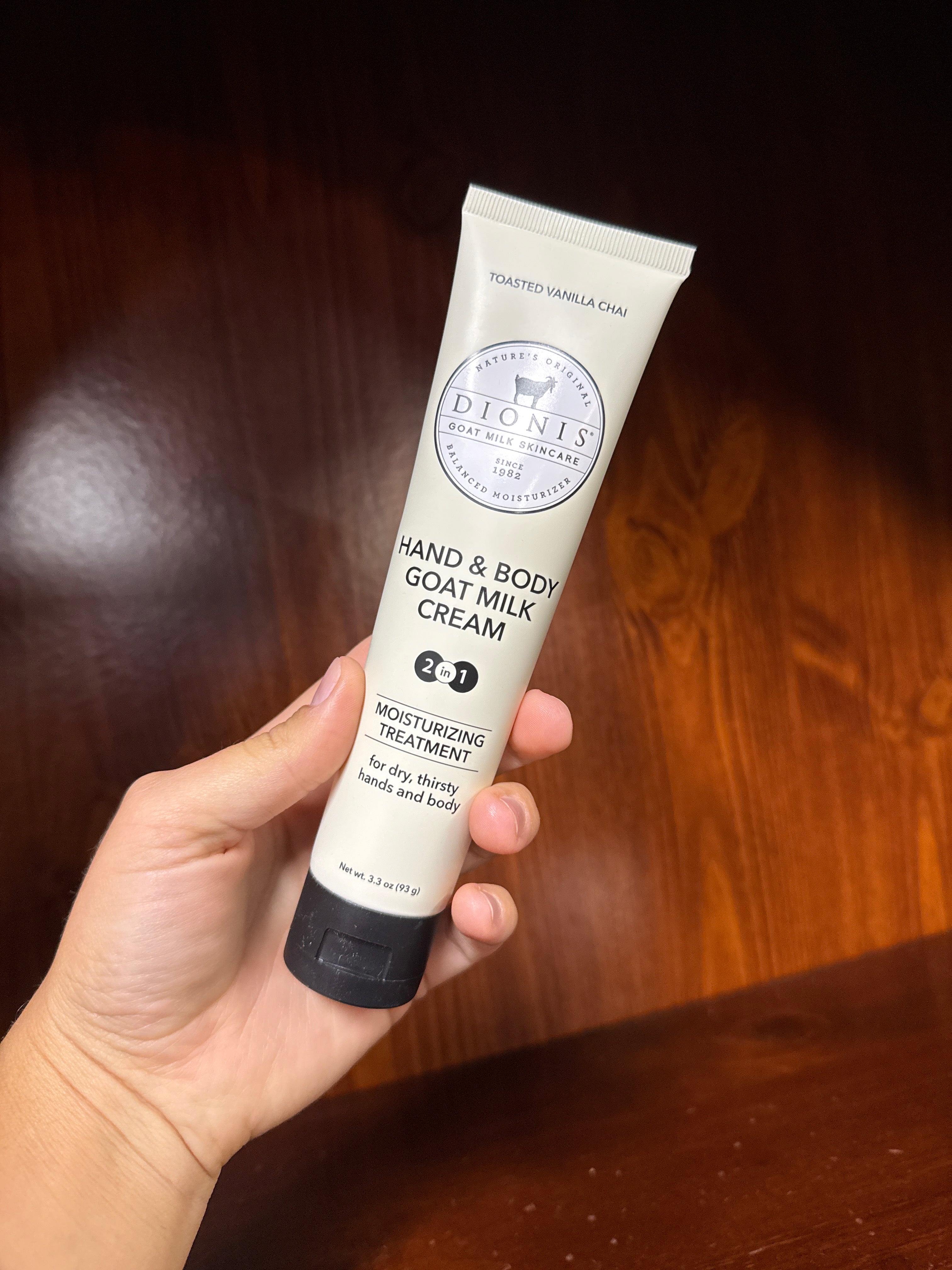 Hand & Body Goat Milk Cream - Toasted Vanilla Chai