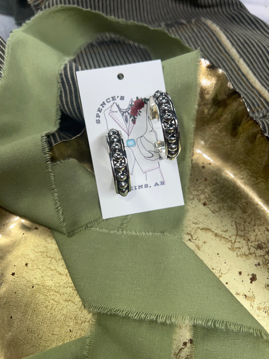 Sterling Silver Hoops