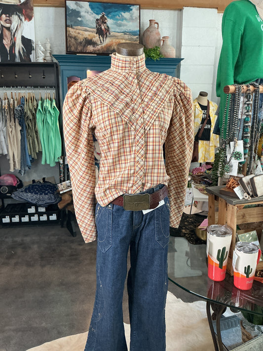 Prairie Long Sleeve Button up