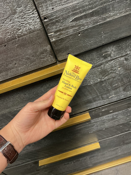 Coconut & Honey travel lotion