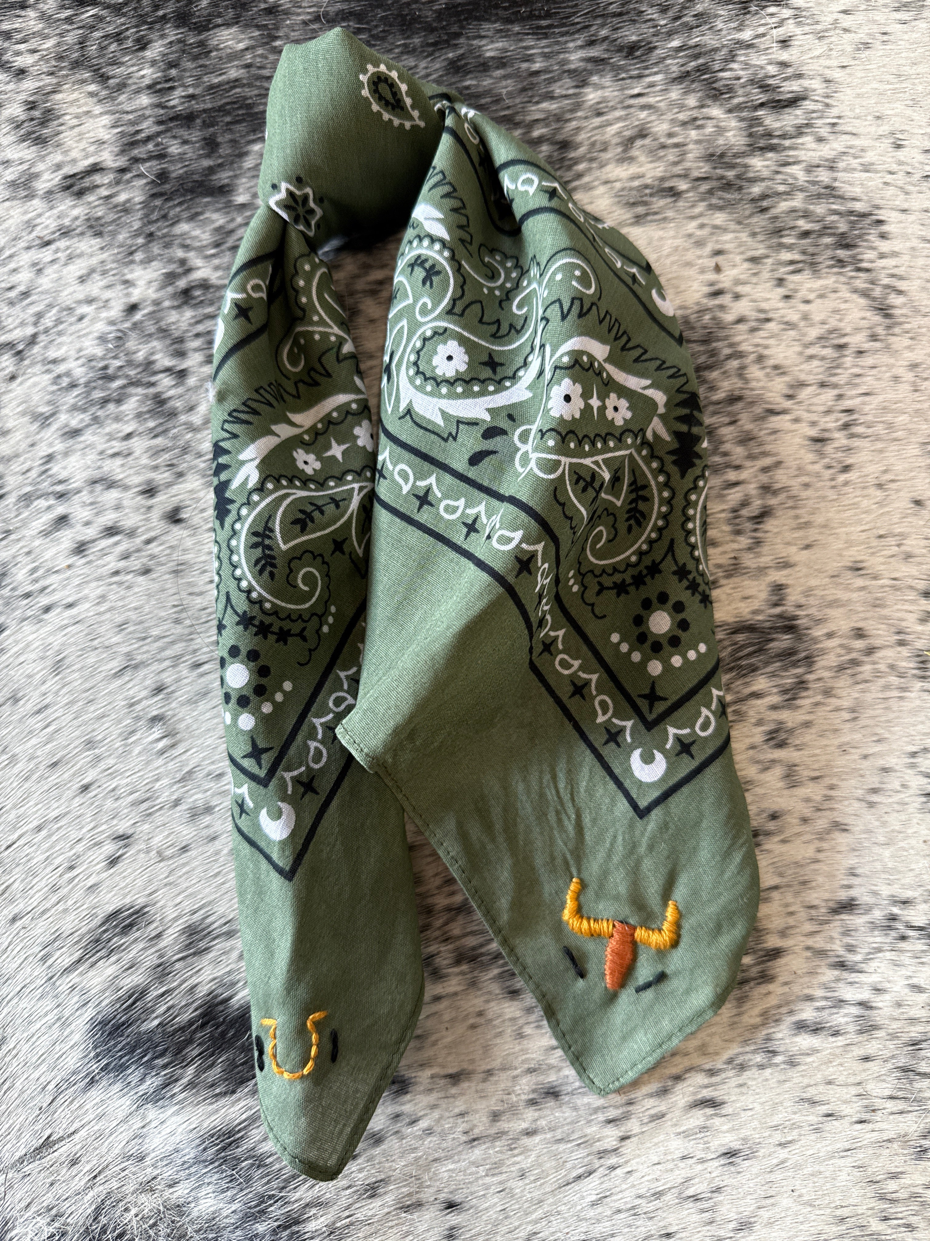 Olive bandana
