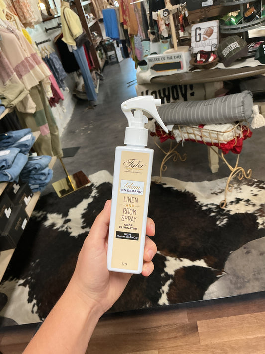 Glam on Demand- Linen and Room Spray- High Maintenance