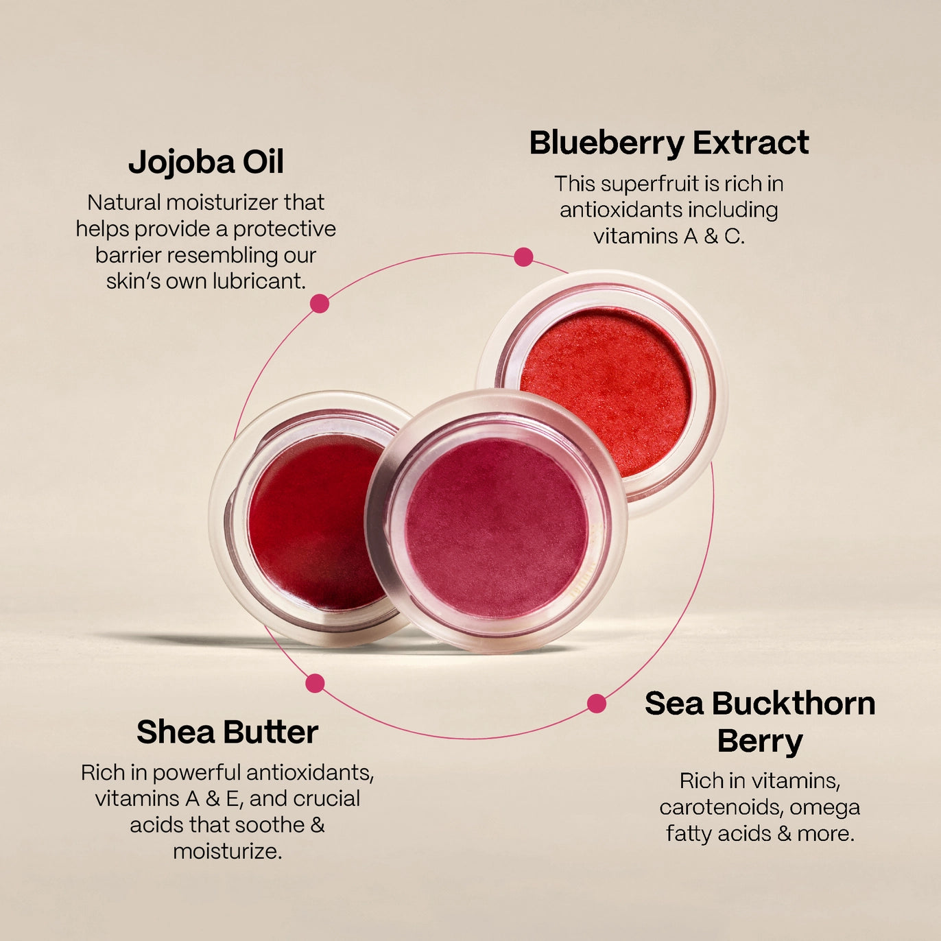 MadHippie Lip & Cheek Tint- Plum