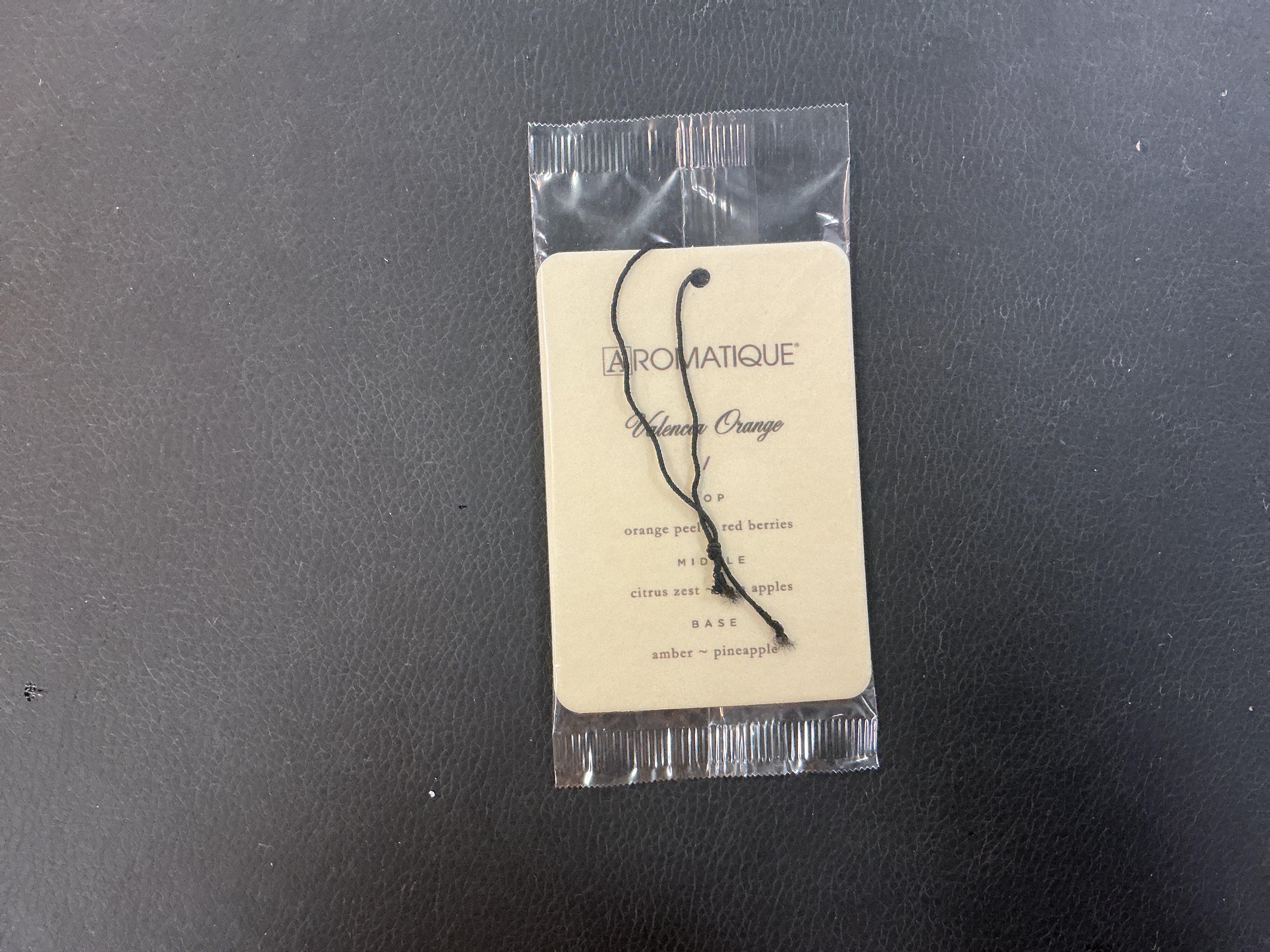 Valencia Orange Car Freshie