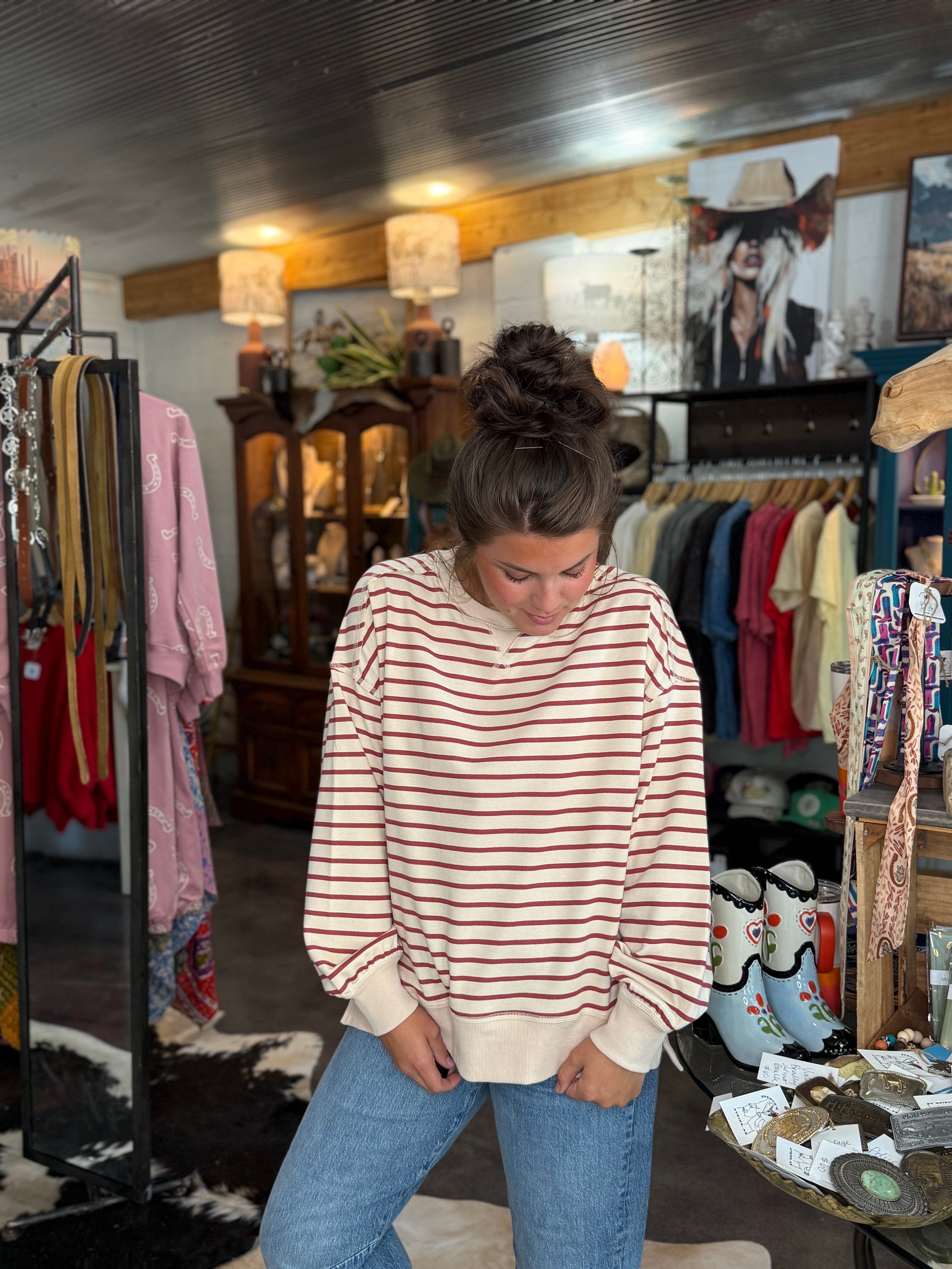 The Leslie Crewneck