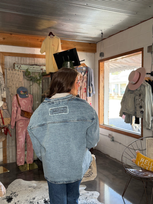 Denim Dreams Pullover