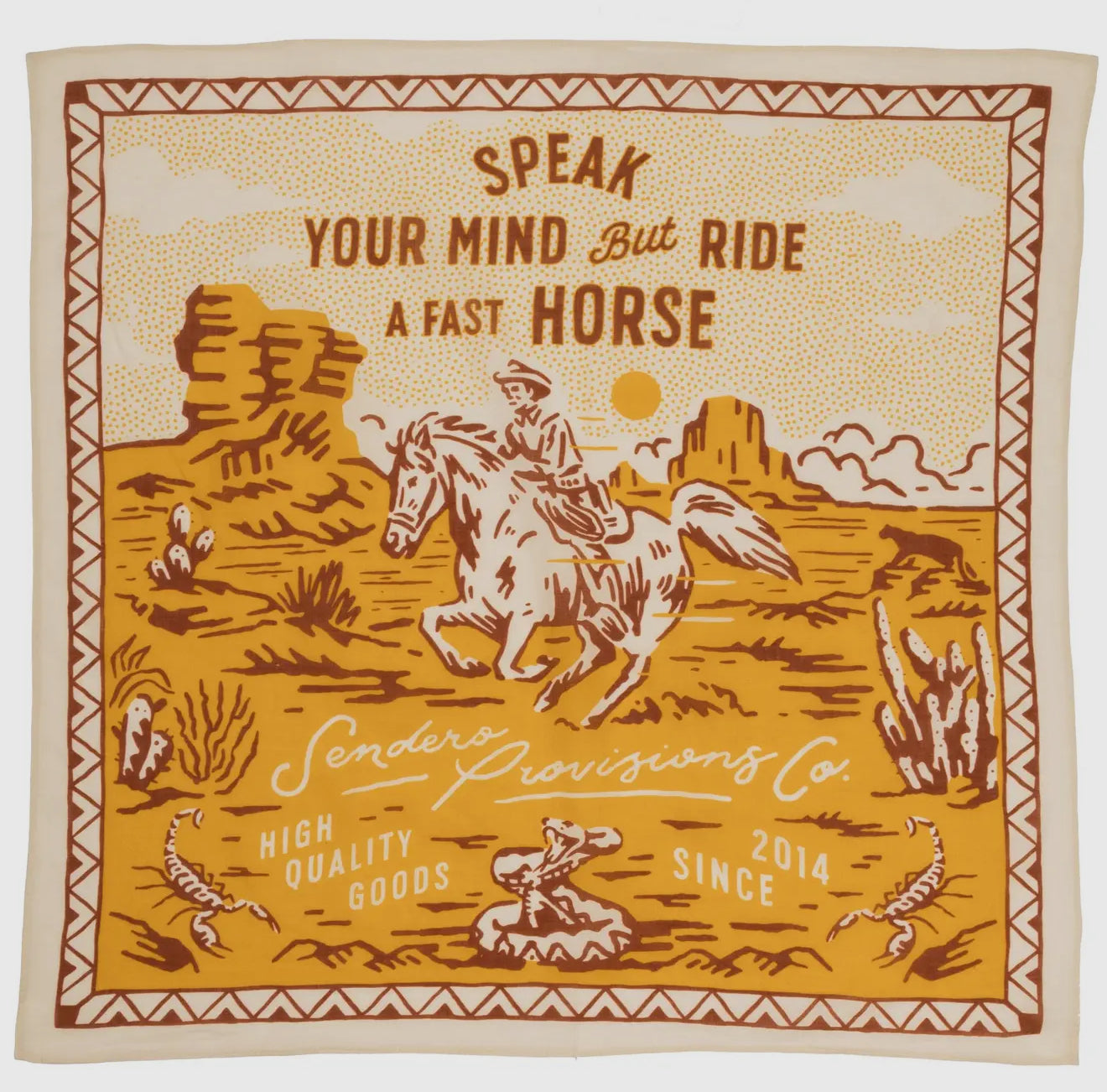 Sendero Horse Bandana
