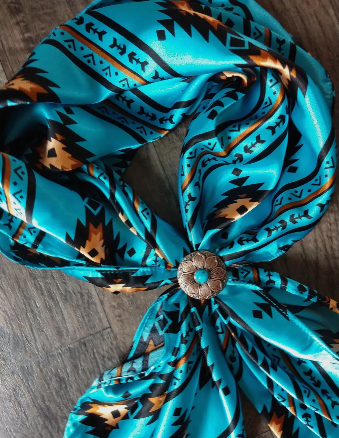 Concho Scarf Slide