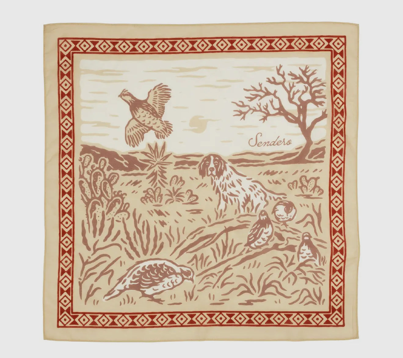 Sendero Desert Flush Bandana