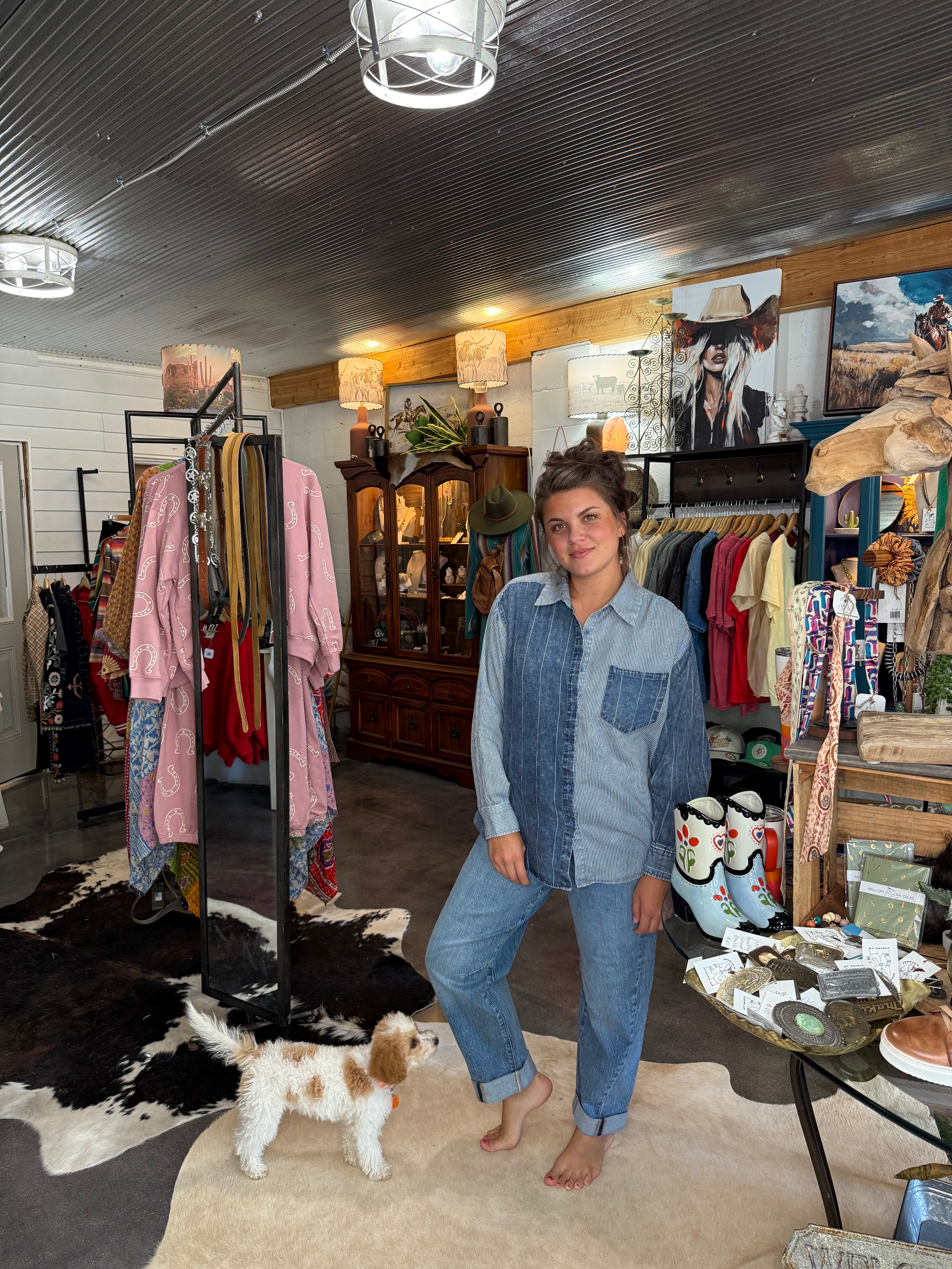 The Driftwood Button Down