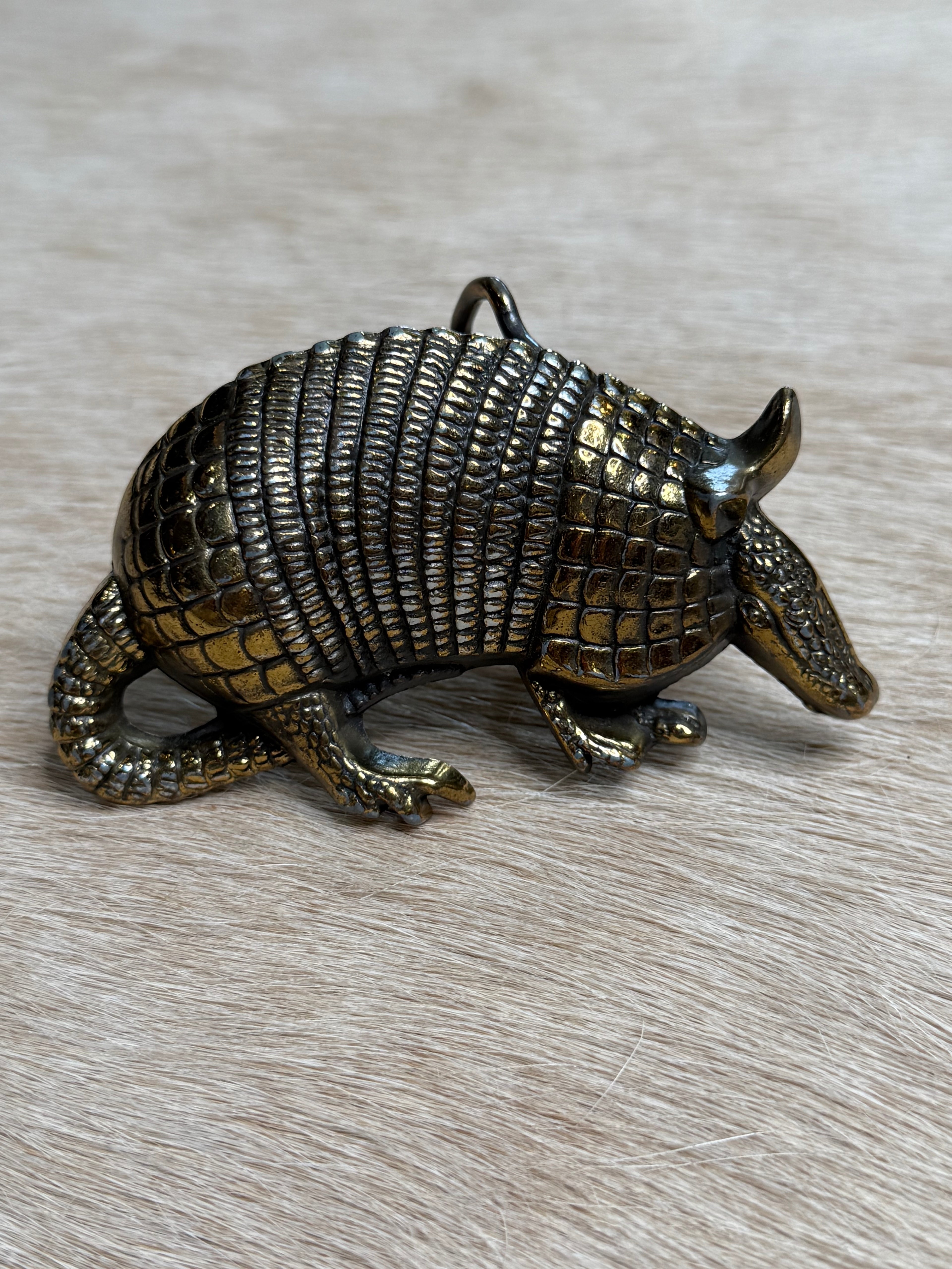 Vintage Armadillo Belt Buckle