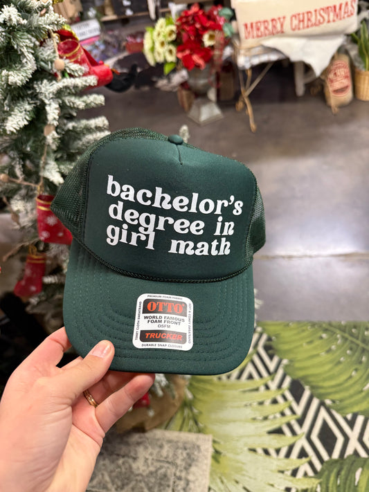 Girl Math Trucker