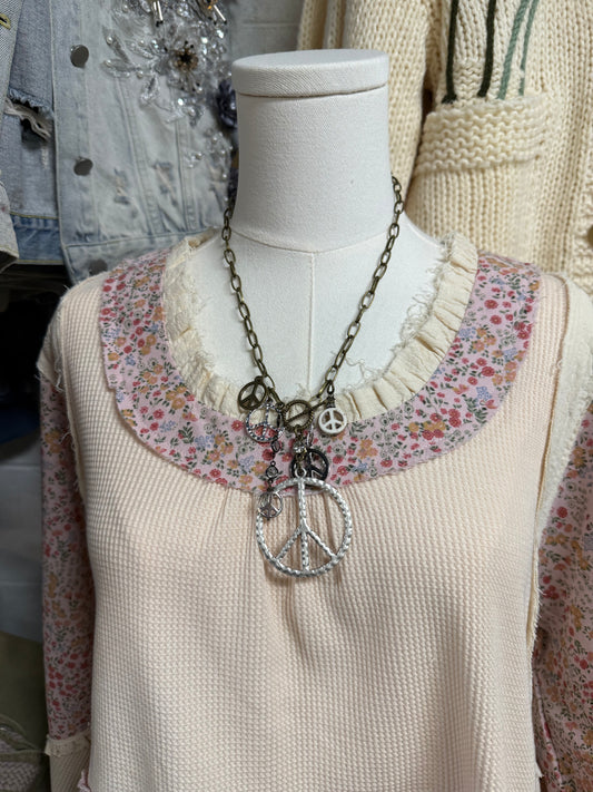 Gypsy Peace 20inch Necklace