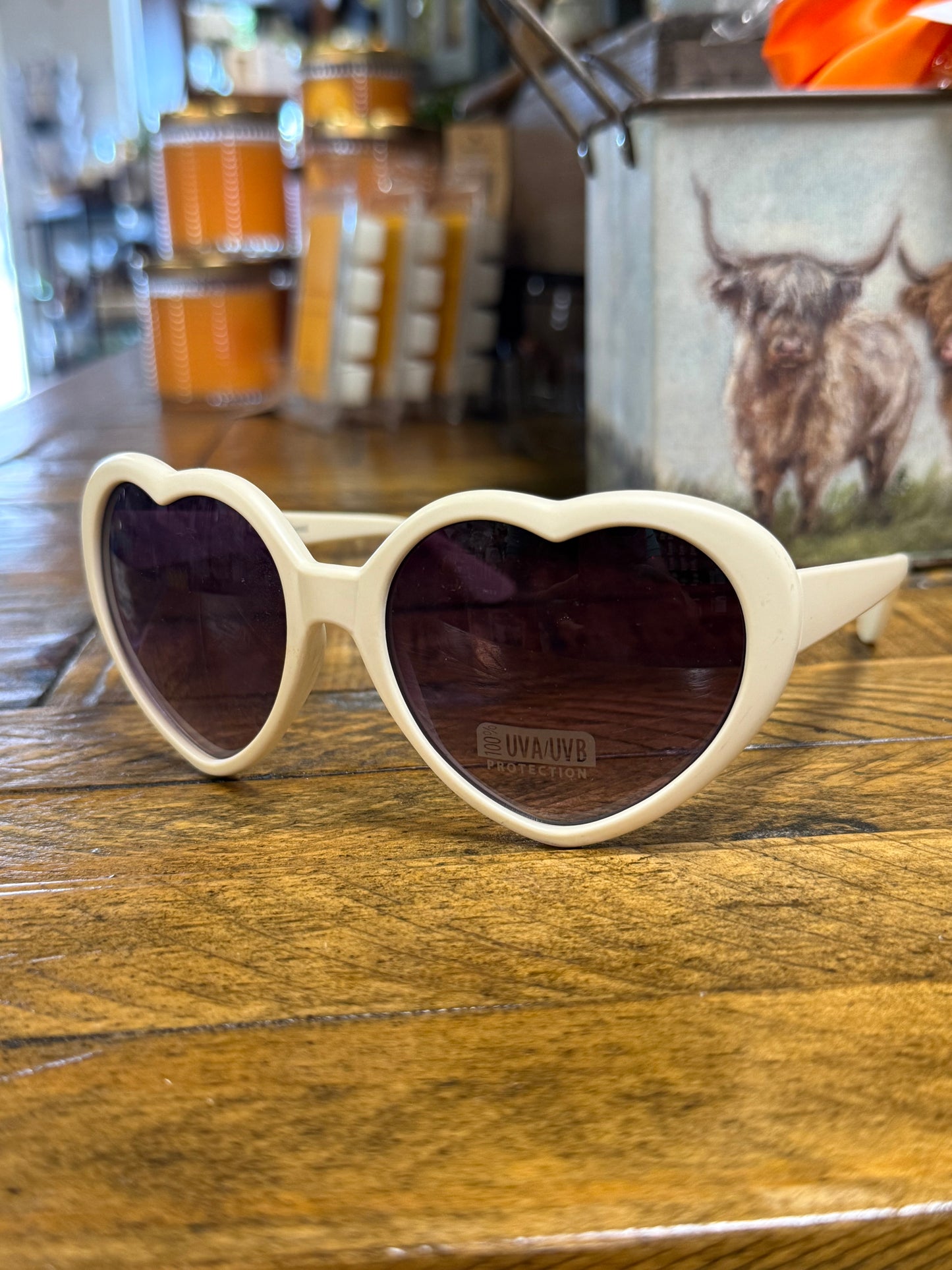 Bubble Heart Sunglasses