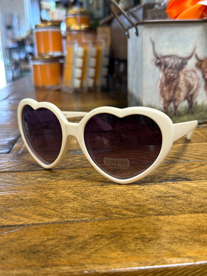 Bubble Heart Sunglasses