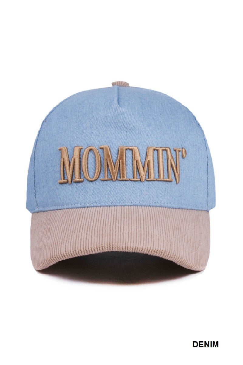 Mommin Denim Hat