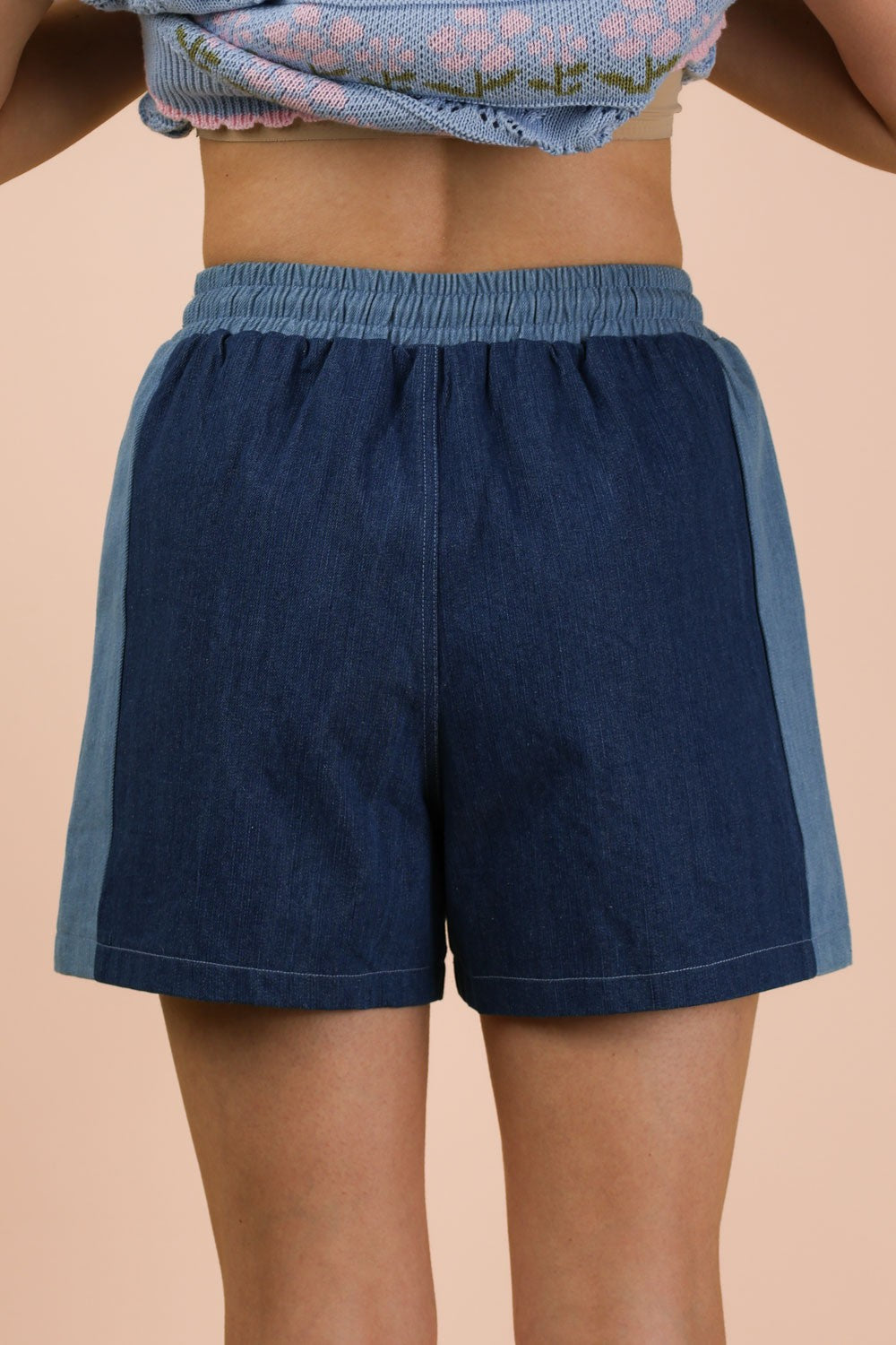 Weekend Wanderer Denim Terry Shorts