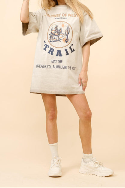 Trail Tshirt Dress