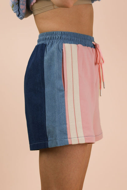 Weekend Wanderer Denim Terry Shorts