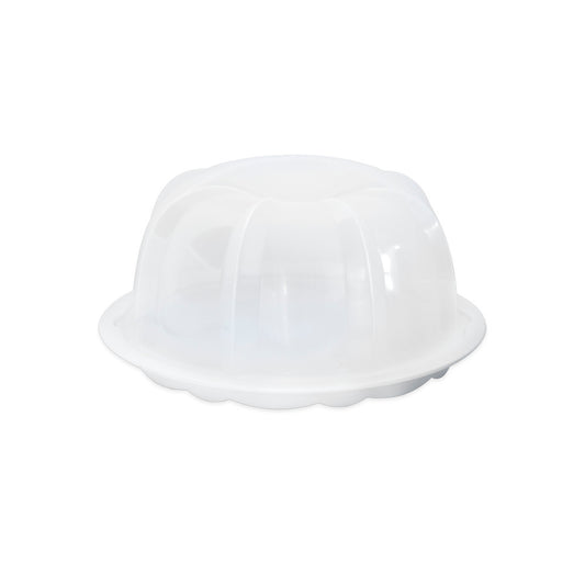 Translucent Bundt® Cake Keeper - White