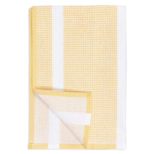 Citrine Mist Waffle Terry Towel