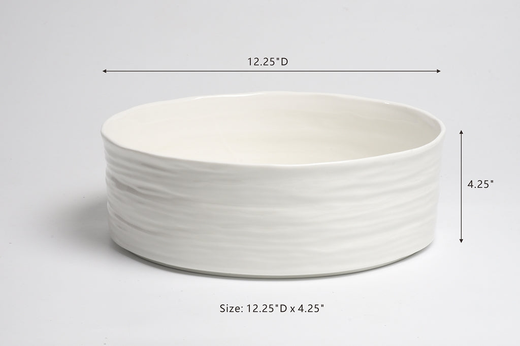 Extra Large Bowl- Le Blanc