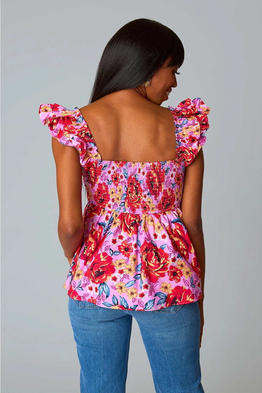Bett Daisy Days Floral Top