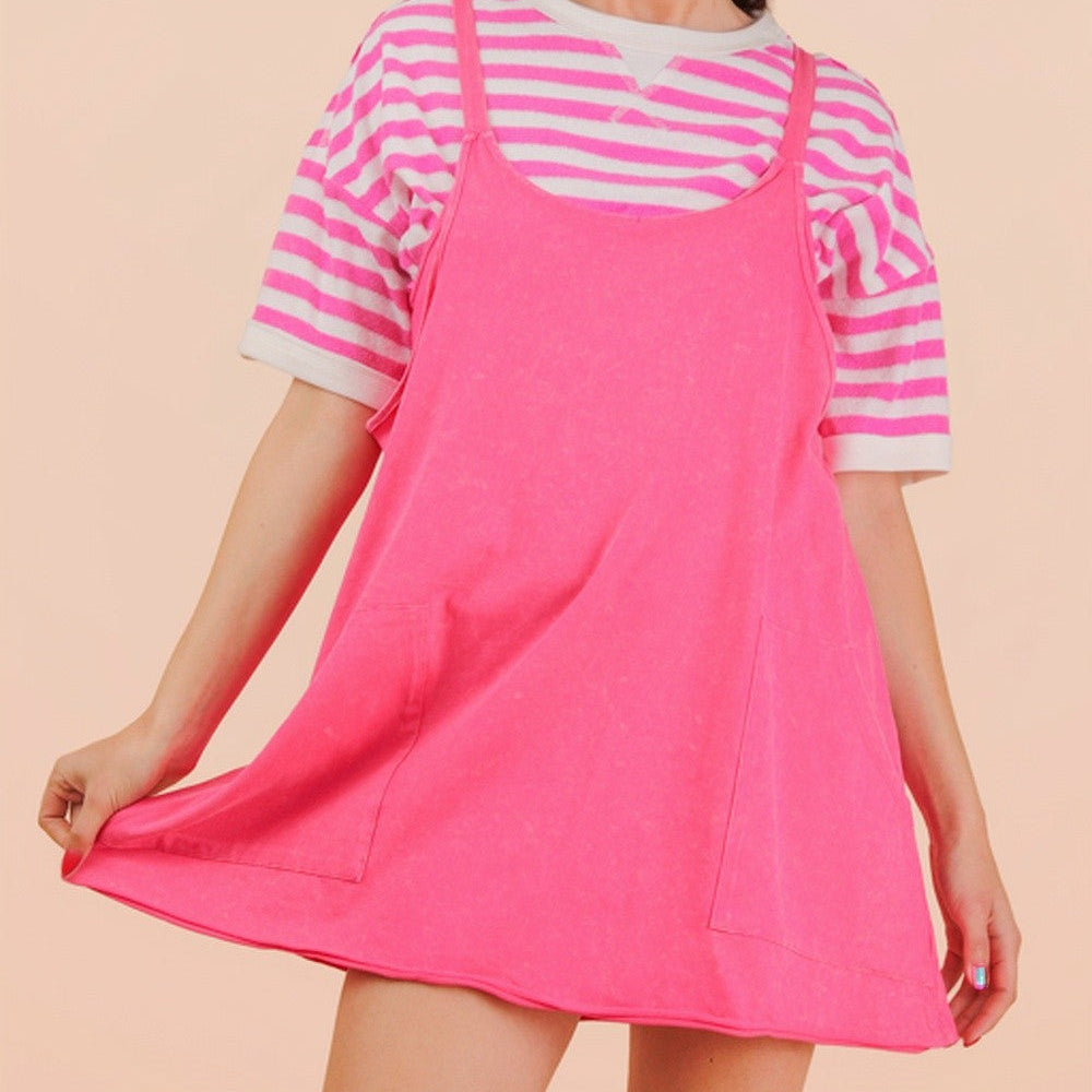 Blake Mineral Washed Skort Dress