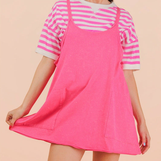 Blake Mineral Washed Skort Dress