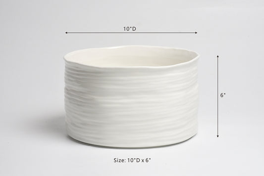 Large Bowl- Le Blanc