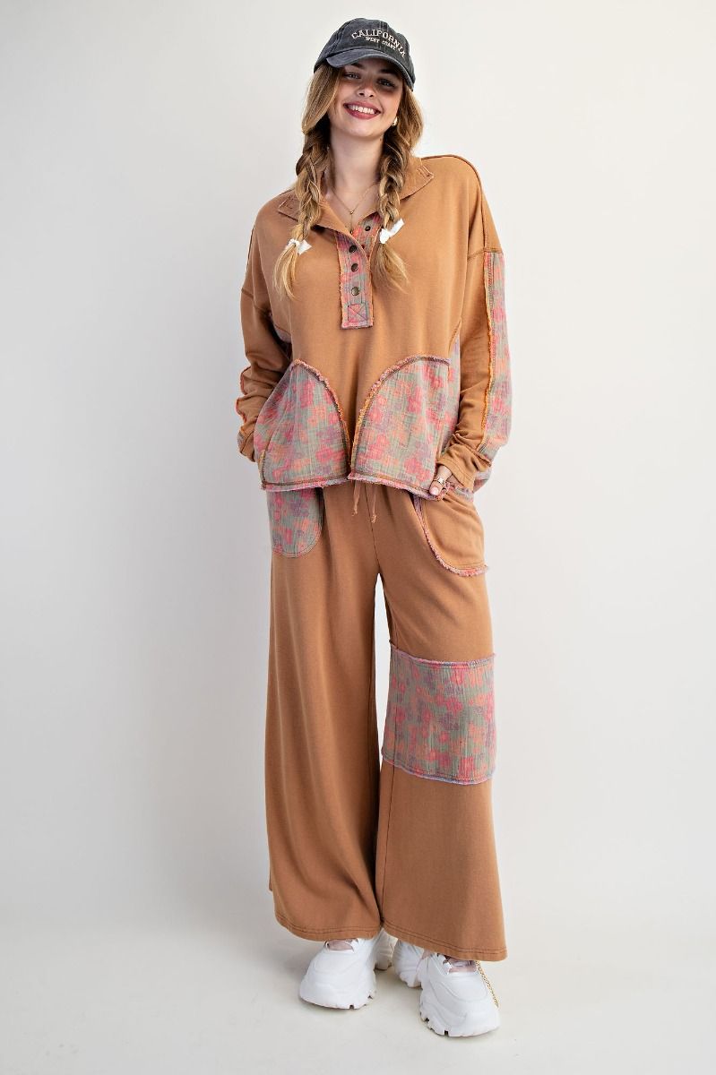 Mineral Muse Collared Pullover