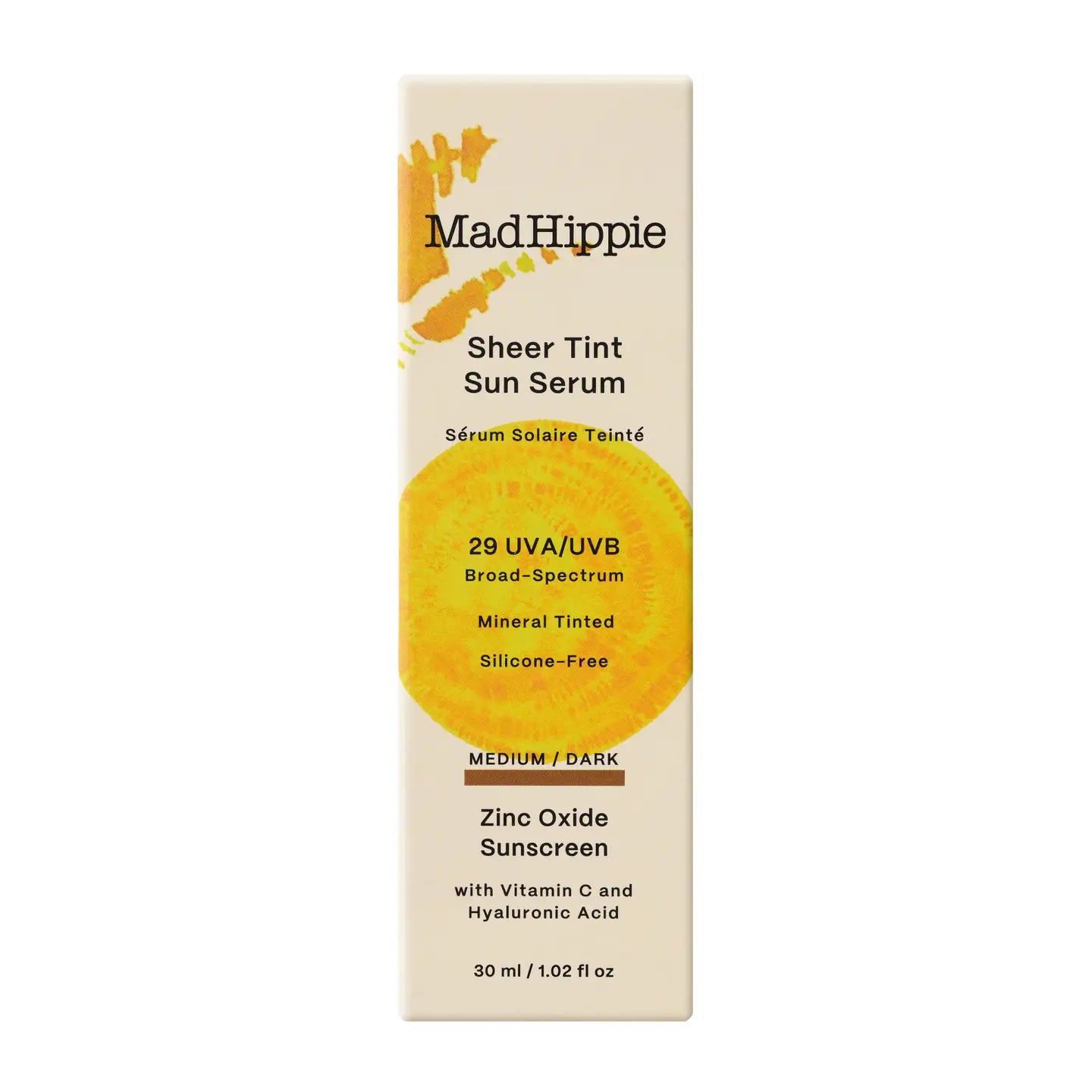 MadHippie- Sheer Tint- Medium/ Dark