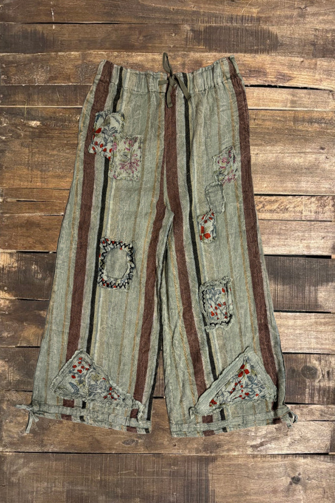 Caught Up Pants- Moss