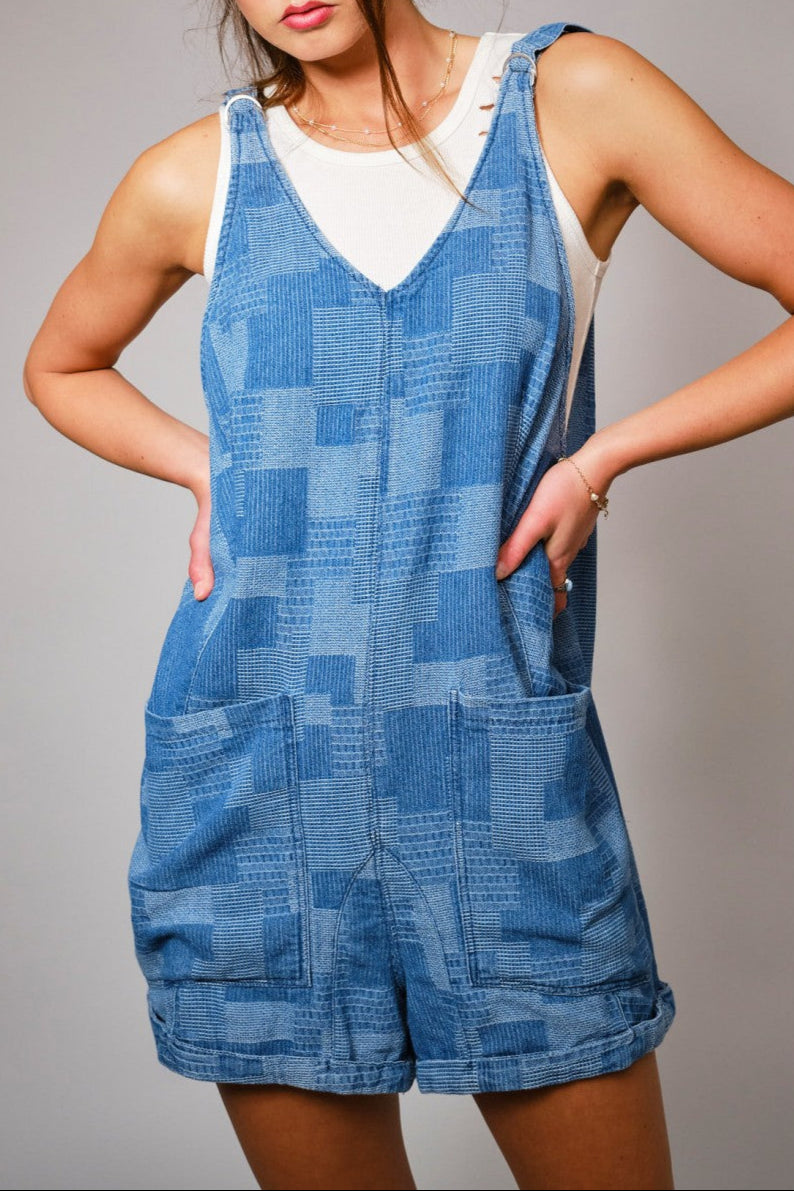 Patchwork Romper